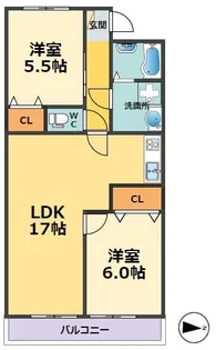 アルモニーナカモトI【3階】の間取り