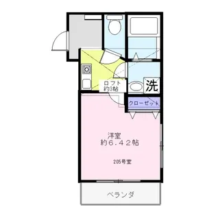 MOA3【2階】の間取り