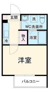 ラパン大久保【3階】の間取り