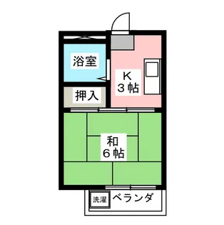 コーポエピ【1階】の間取り