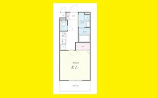 メゾンアイカワ【3階】の間取り