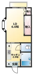 サペリア不動町【1階】の間取り