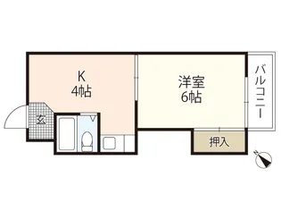 JSビル西原【1階】の間取り