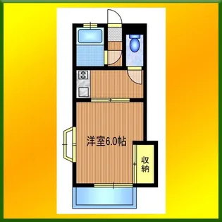 ヴィレッジ美園【2階】の間取り