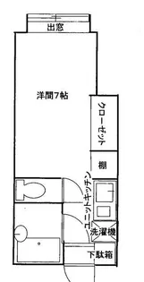 サンホワイト三番館【1階】の間取り