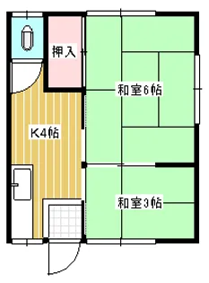 成光荘【2階】の間取り