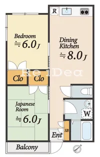 メジロハウス【1階】の間取り