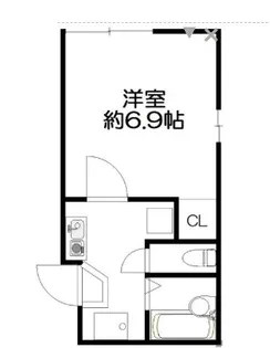 クレスト七島【2階】の間取り