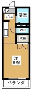 東京都八王子市大横町【マンション】の間取り