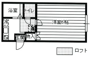 (全室角部屋)923倶楽部ハウス【1階】の間取り