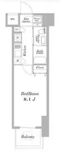 ライトハウス大塚【4階】の間取り