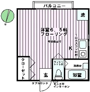 愛de家ホーム15号【2階】の間取り