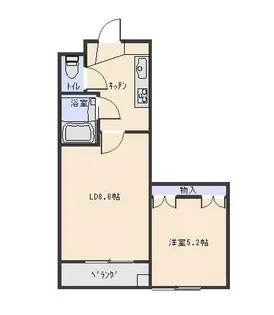 土居原ガーデンヒルズ【1階】の間取り