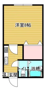 新潟県長岡市南七日町【アパート】の間取り