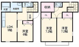 静岡県焼津市黒石2【一戸建】の間取り