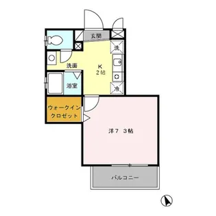 東京都西東京市富士町6【マンション】の間取り
