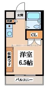コーポタナベ【2階】の間取り