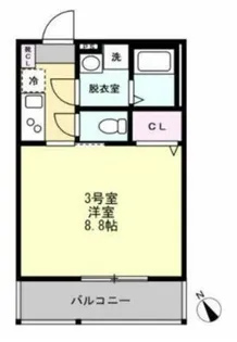 ベイルーム05【1階】の間取り