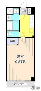 アエル新所沢【3階】の間取り