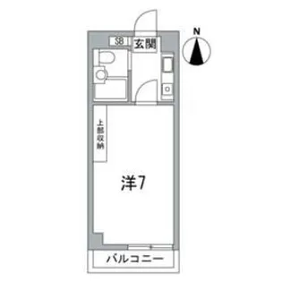 クレシェンド鷺宮【2階】の間取り