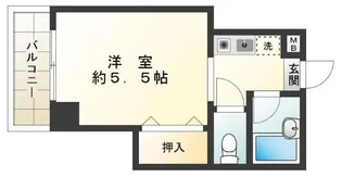 勝どき第三関根ビル【3階】の間取り