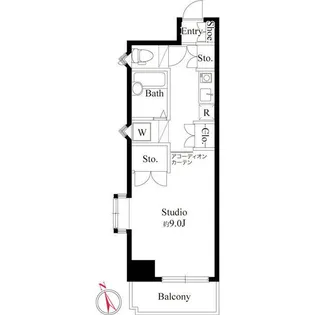 アンシャンテ21【4階】の間取り