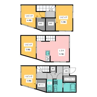 TheSiesta唐木田Terraveneの間取り
