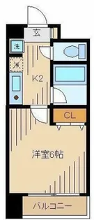 プティ・リヴァージュ【2階】の間取り