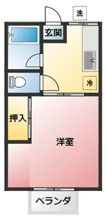 シティハイムオグラ【2階】の間取り