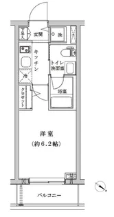 ライジングプレイス登戸【3階】の間取り