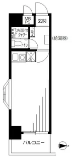 新宿御苑ダイカンプラザ【6階】の間取り