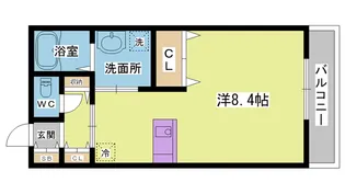 ローデンブルグ運動公園【5階】の間取り