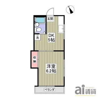 エルヴィータ上新井【2階】の間取り