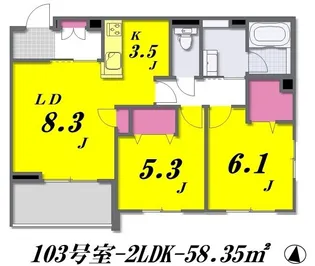 Gran Zelkova~グラン ゼルコヴァ~【1階】の間取り
