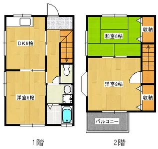ファミールIIの間取り