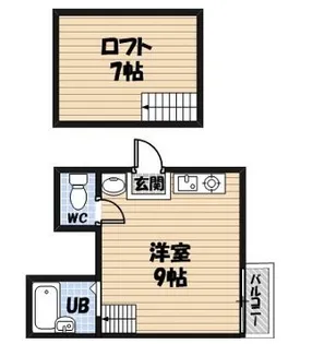 リーガ今福【2階】の間取り