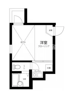 東京都大田区新蒲田2【アパート】の間取り