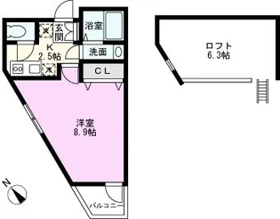 カーサグレーシア松戸【3階】の間取り