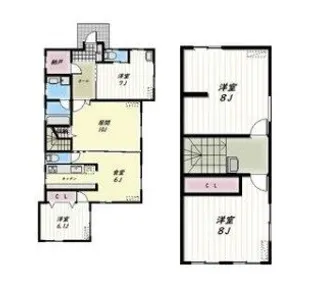 東京都足立区伊興3【一戸建】の間取り