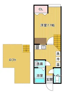ハッピータウン山谷【2階】の間取り
