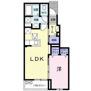 メゾンK【1階】の間取り