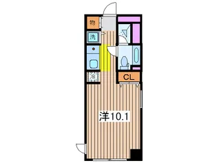 カスタリア水天宮【8階】の間取り