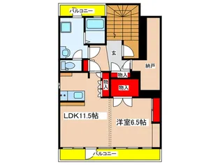 CASA HIYOSHI【5階】の間取り