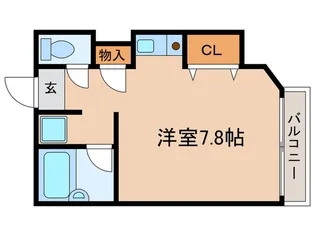 メゾン岩佐【1階】の間取り