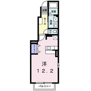 ベルコート【1階】の間取り