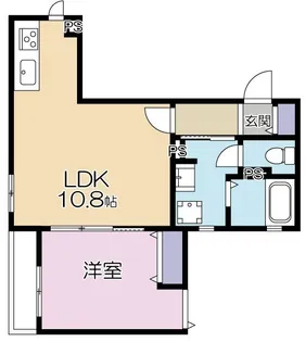 ゆりの木テラス経堂【3階】の間取り