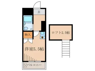 TKハイツ【2階】の間取り