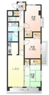 ザ・ミレニアムタワー【7階】の間取り