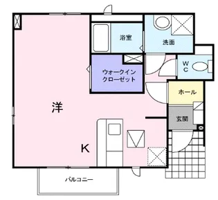 トラッド【1階】の間取り