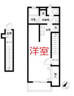 東京都大田区大森南4【アパート】の間取り